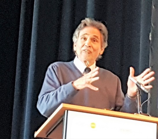 Ted Kaptchuk huhikuu 2017 Leidenissä